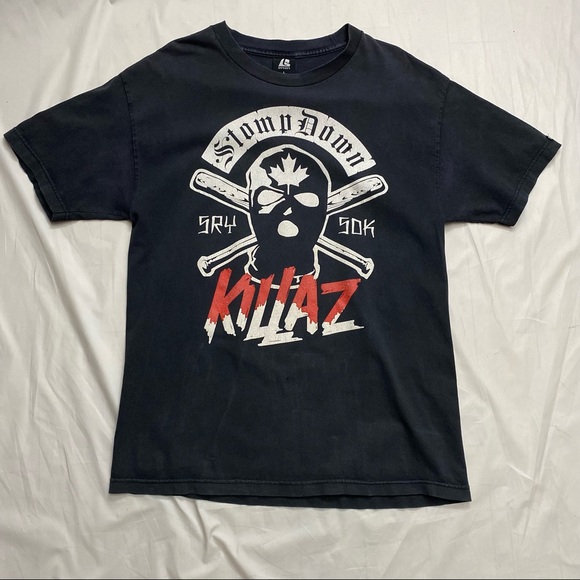 Ephin Other - Ephin - faded thrashed - Stompdown Killaz Large black T Shirt